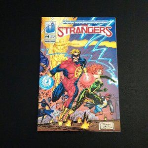 Malibu Comics Ultraverse The Strangers #4 Sept 1993 Englehart Holberg Burgard